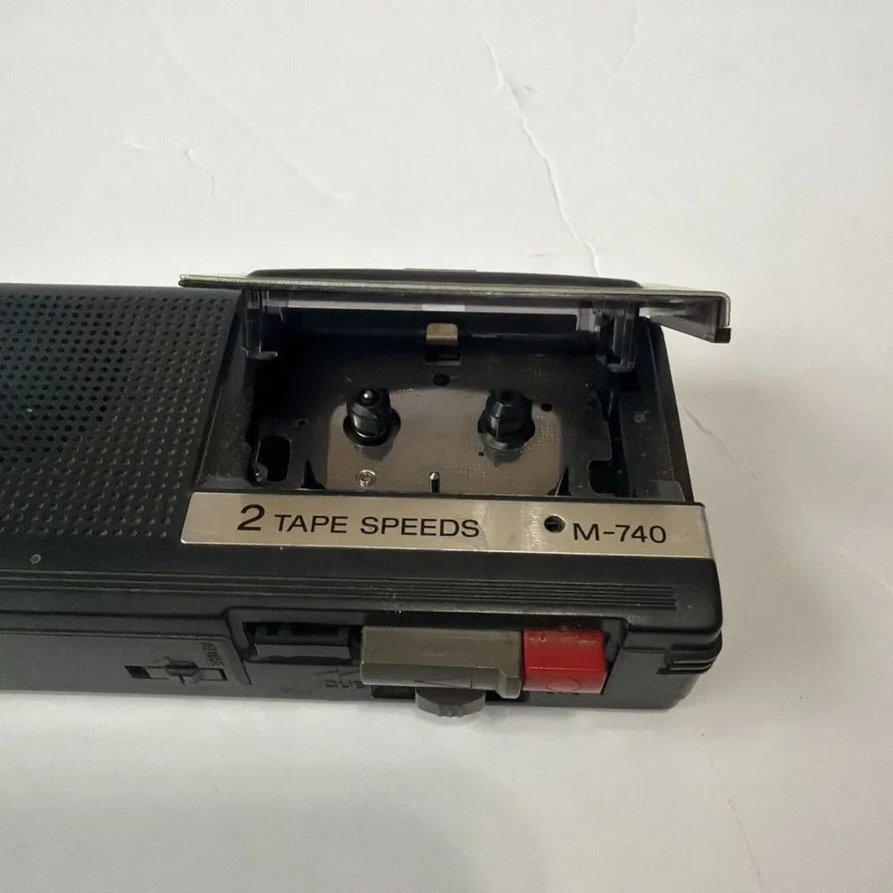 Sony M-740 MicroCassette Recorder One Touch Recording - For Parts Only